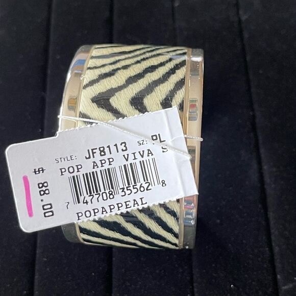 Brighton Pop Appeal Viva Stripes Cuff NWT - Picture 3 of 6